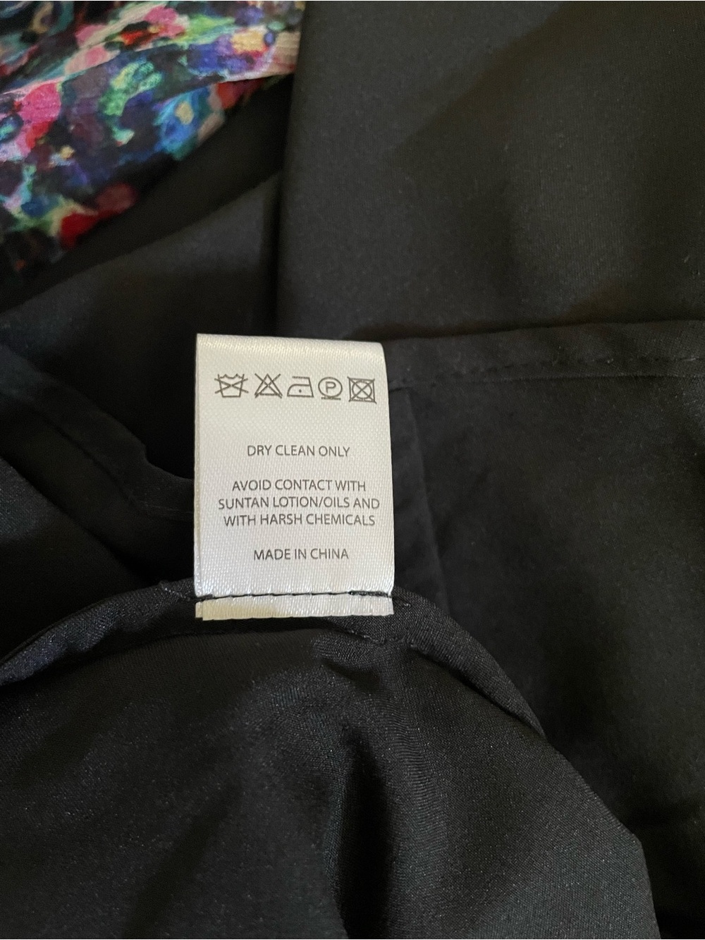 Saloni Yasmeen Dress in Navy Dewdrops 100% Silk Size 8 - Picture 9 of 9